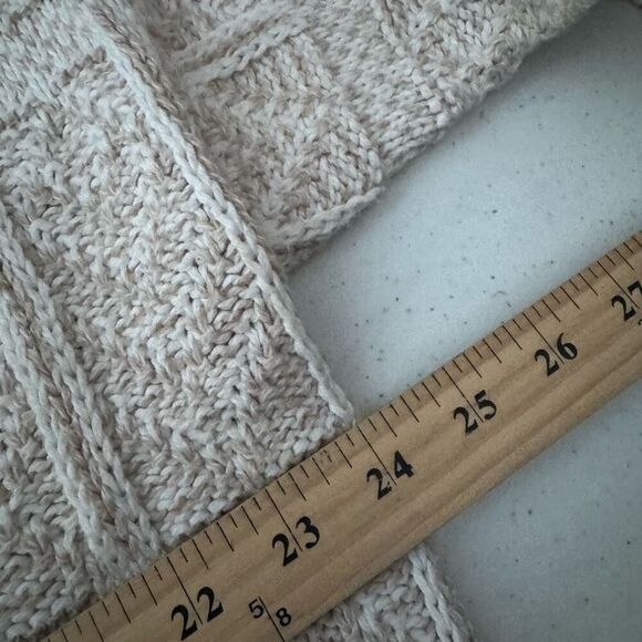Winona Knits Cardigan Sweater Vintage Size Large 100% Cotton Knit - Picture 13 of 16
